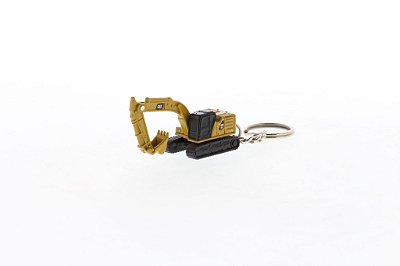 Chaveiro Miniatura Escavadeira Hidráulica Caterpillar 320 Diecast Masters