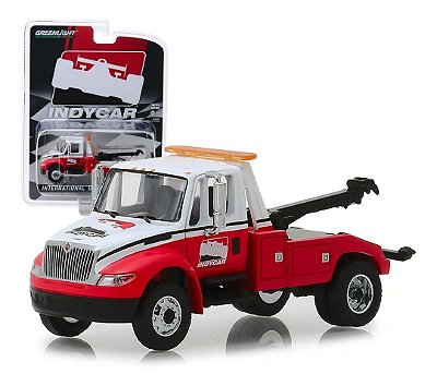 Miniatura Caminhão Guincho International 4400 DuraStar IndyCar 1/64 Greenlight