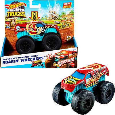 Miniatura Hot Wheels Monster Truck Roarin Wreckers Demberloy