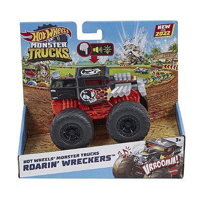 Miniaturas Hot Wheels Monster Trucks Roarin Wreckers Bone