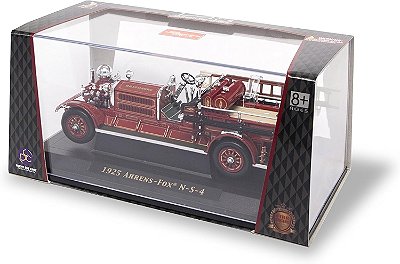 MINIATURA CAMINHÃO DE BOMBEIRO AHRENS FOX NS4 1925 ESCA 1/43