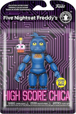 Boneco Action Figure Funko Five Nigths High Score Chica - Articulada