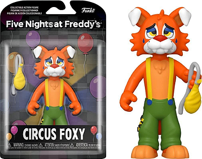 Funko Action Figure Five Nights Circus Foxy - Articulado Original