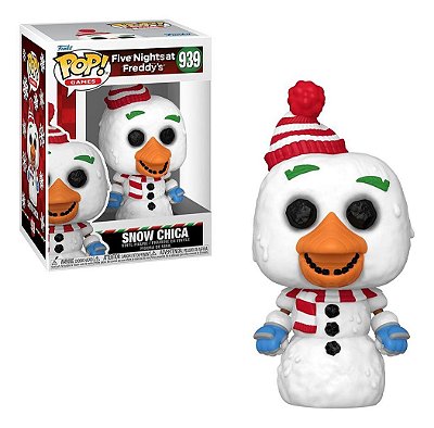 Funko Pop! FNAF Snow Chica #939 Five Nights at Freddy's Holiday