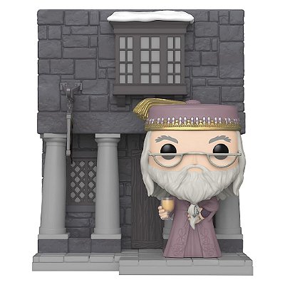 Funko Pop! Town Harry Potter 20th Albus Dumbledore com Hog's Head Inn #154