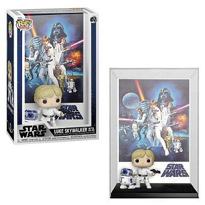 Funko Pop! Movie Posters Star Wars Luke Skywalker & R2-D2 #01