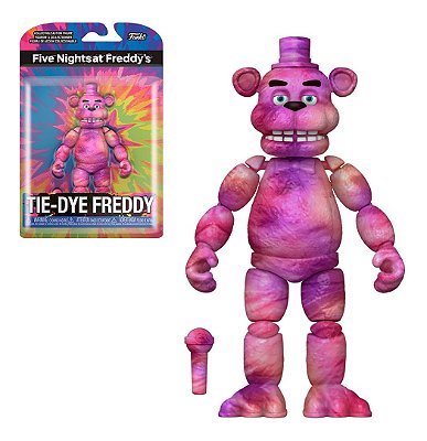 BONECO FUNKO ACTION FIVE NIGHTS AT FREDDY'S - TIE-DYE FREDDY