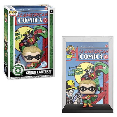 Funko Pop! Comic Cover DC Green Lantern All-American Comics #12 - Exclusivo