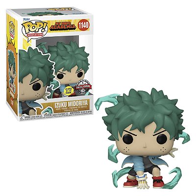 Funko Pop! My Hero Academia Deku with Gloves Izuku Midoriya #1140 Glow in the Dark Exclusivo