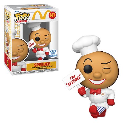 Funko Pop! Ad Icons: McDonald's Speedee #147 – Exclusivo e Histórico