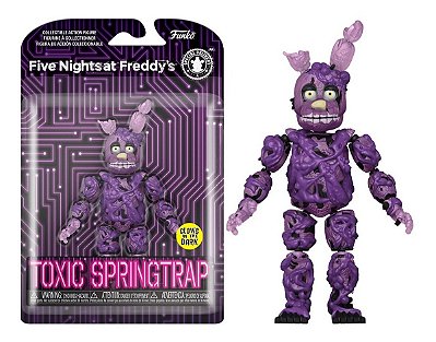 Boneco Funko Action Toxic Springtrap Five Nights Springtrap
