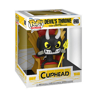 Funko Pop Deluxe Devil's Throne #898 - Cuphead