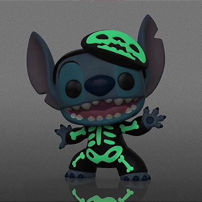Funko Pop Disney Lilo & Stitch Skeleton Stitch Glow The Dark