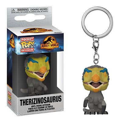 Chaveiro Funko Pocket Pop! Jurassic World Dominion - Therizinosaurus