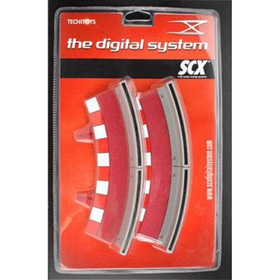 Borda de Pista Autorama Chicane SCX 20120 Curva Interna Kit Expansão 1/32