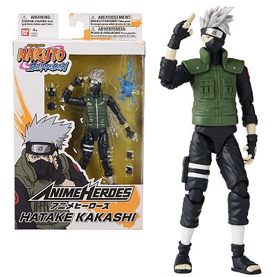 Boneco Articulado Bandai Anime Heroes: Naruto - Hatake Kakashi - Original