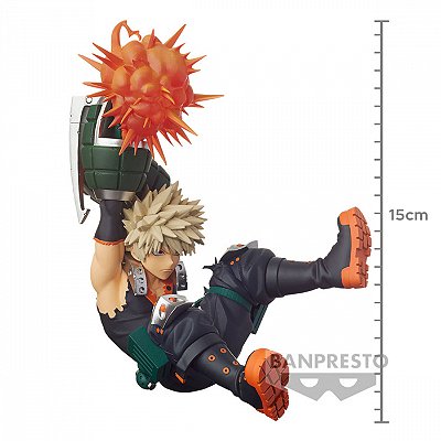 Estátua Banpresto My Hero Academia Katsuki Bakugo 19500