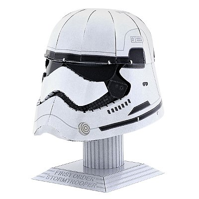 Metal Earth Star Wars Capacete Stormtrooper da Primeira Ordem MMS316