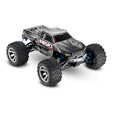 Automodelo Nitro Traxxas Revo 3.3 4WD com TSM e TQi | Monster Truck Profissional