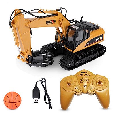 Escavadeira De Controle Remoto 1/14 Huina 1571 16CH