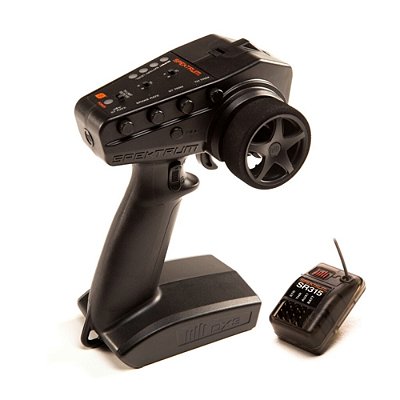 Rádio Controle Para Automodelo Spektrum 3CH DX3 SMART DSMR