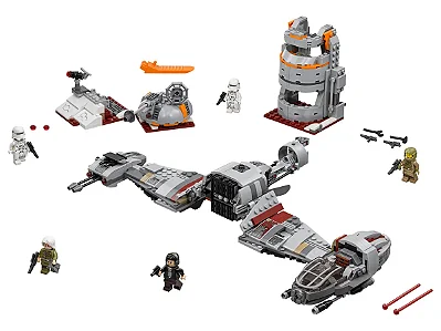LEGO Star Wars Defense of Crait - 746 Peças Original 75202