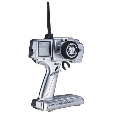 Rádio Controle Ace Hobbies 3CH ACE PS3 Cougar 2.4GHZ 8308