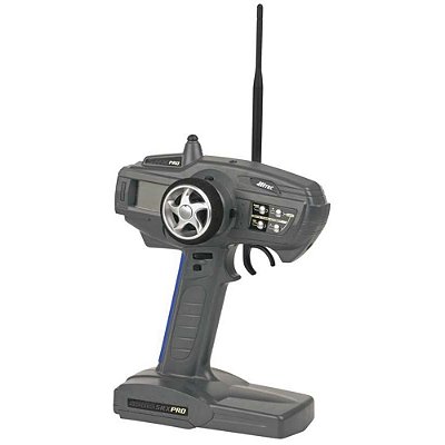 Rádio Para Automodelo Hitec Agressor SRX 2.4GHz 3CH com Receptor Atom 3