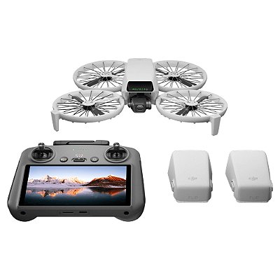 DJI Flip Ultraleve <249g | 4K HDR | Combo 3 Baterias | Sistema de Transmissão O4
