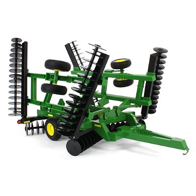 Implemento Agrícola ERTL 45987 Grade de Discos JD 637 Escala 1/16 Metal Diecast