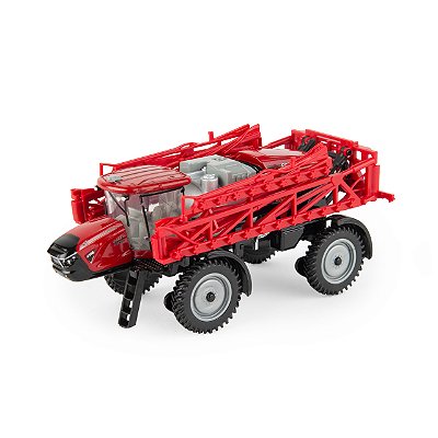 Miniatura Pulverizador Agrícola Case IH Patriot 4350 Sprayer ERTL Escala 1/64 Metal