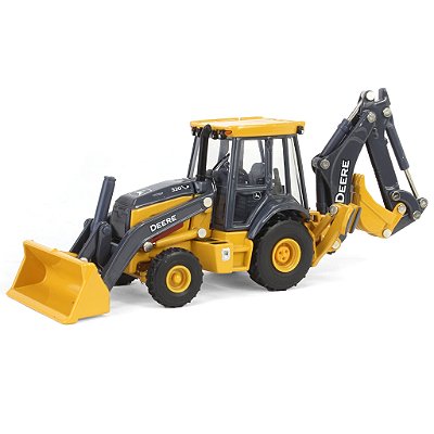 Miniatura Retroescavadeira John Deere 320 P-Tier 1:50 ERTL