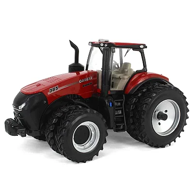 Miniatura Trator Agrícola Case IH Magnum 385 Rodas Duplas ERTL Escala 1/32 Metal