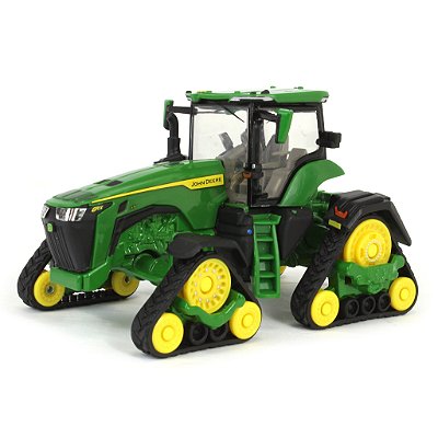Miniatura Trator Esteiras Agricola John Deere 8RX 370 ERTL Escala 1/64 Prestige Collection