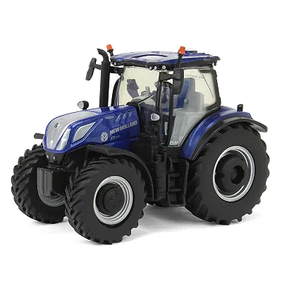 Miniatura Trator Agrícola New Holland T7.270 ERTL Escala 1/64 Metal Prestige Collection