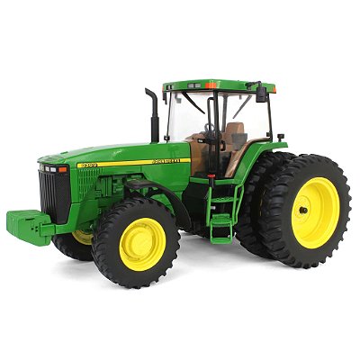 Miniatura Trator Agrícola John Deere 8300 ERTL Escala 1/16 Metal Prestige Collection