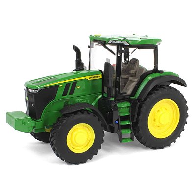 Miniatura Trator John Deere 7R 310 com Pesos Frontais  1:32
