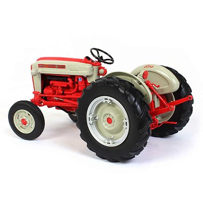 Miniatura Trator Agrícola Ford 871 Select-O-Speed ERTL 1/16 Metal Diecast