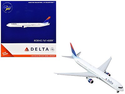 Avião GeminiJets Delta Air Lines Boeing 767-400ER 1:400