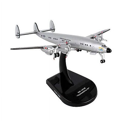 Miniatura Avião Presidencial VC-121E Lockheed Constellation Columbine III 1/300 Daron Postage Stamp