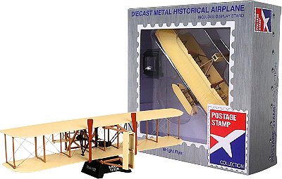 Miniatura Avião Wright Flyer 1903 Santos Dumont / Wright Brothers 1/72 Daron