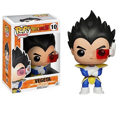 Funko Pop Dragon Ball Z Vegeta #10 Pop! Animation Vinyl 9,5 cm Colecionável