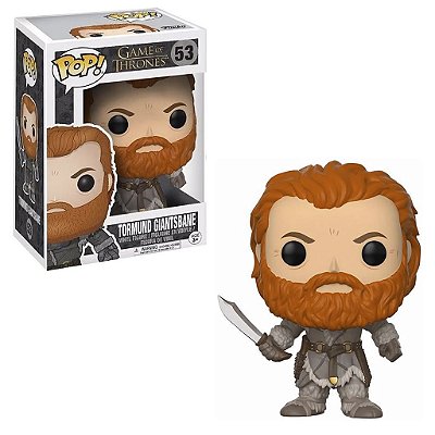 Funko Pop Game of Thrones Tormund Giantsbane #53 Pop! TV Vinyl 9,5 cm Colecionável