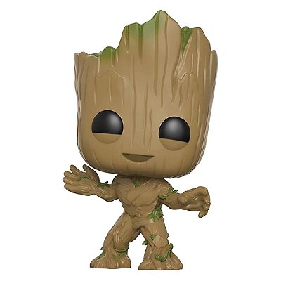 Funko Pop Guardians Galaxy 2 Groot #202 Pop! TV Vinyl 9,5 cm Colecionável