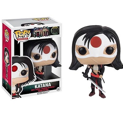 Funko Pop Heroes Suicide Katana #100 Pop! TV Vinyl 9,5 cm Colecionável