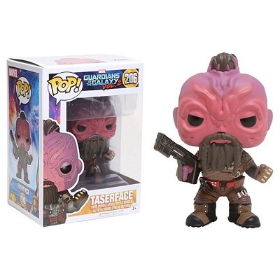 Funko Pop Guardians Galaxy 2 Taserface #206 Pop! TV Vinyl 9,5 cm Colecionável