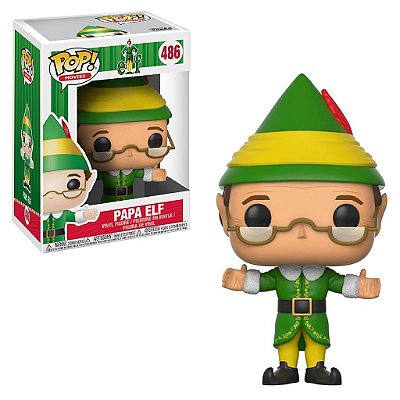 Funko Pop Elf Papa Elf #486 Pop! TV Vinyl 9,5 cm Colecionável