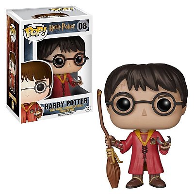 Funko Pop Harry Potter Harry Potter Quiddittch #08 Pop! TV Vinyl 9,5 cm Colecionável