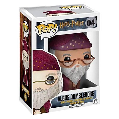 Funko Pop Harry Potter Albus Dunbledore #04 Pop! TV Vinyl 9,5 cm Colecionável