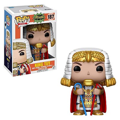 Funko Pop Heroes King Tut #187 Pop! TV Vinyl 9,5 cm Colecionável